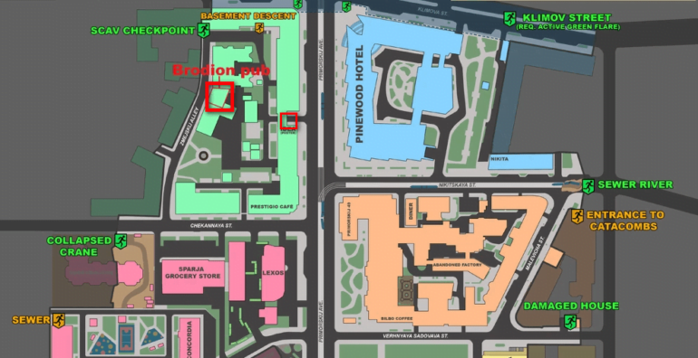 Escape From Tarkov: Find And Use Skybridge Key Guide - Gameinstants