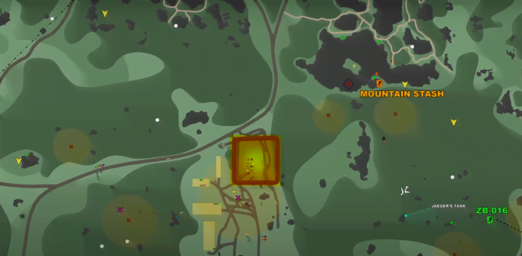 sawmill location on woods map