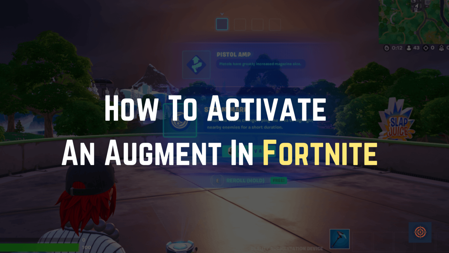 Fortnite: How To Activate And Reroll Augments With List   Gameinstants