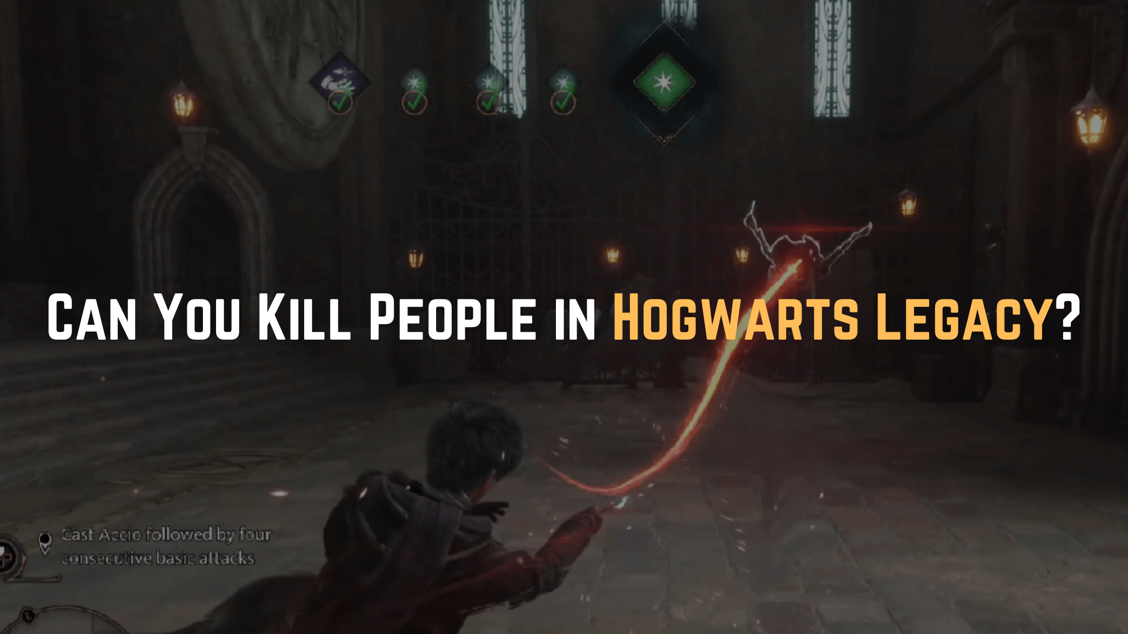 Can You Kill People in Hogwarts Legacy