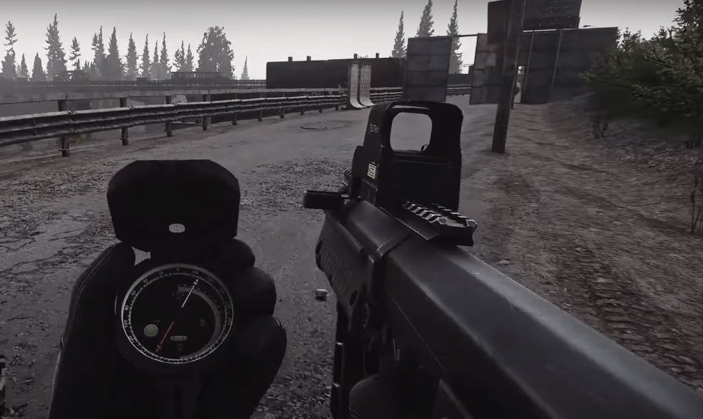 what button to use compass tarkov
