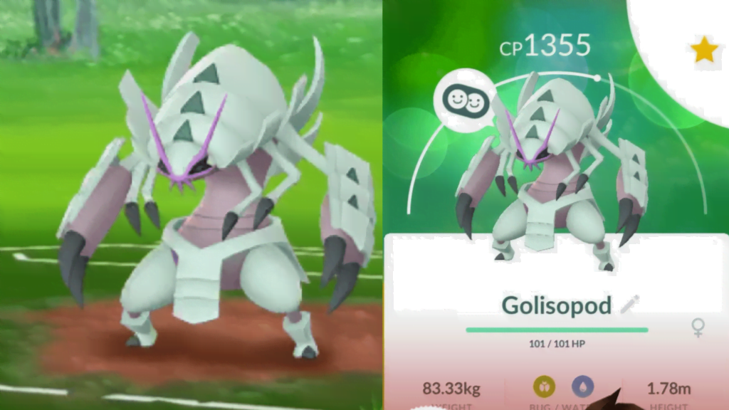 Golisopod Pokemon Go