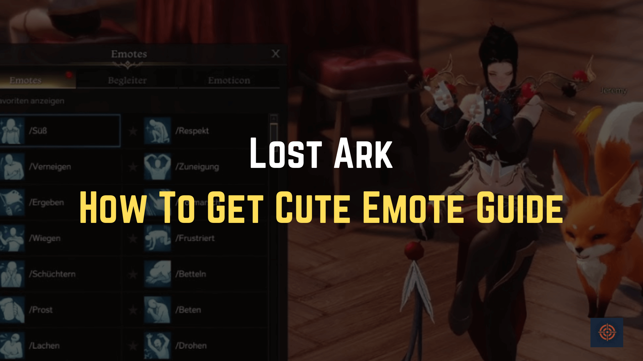 Lost Ark Cute Emote Guide