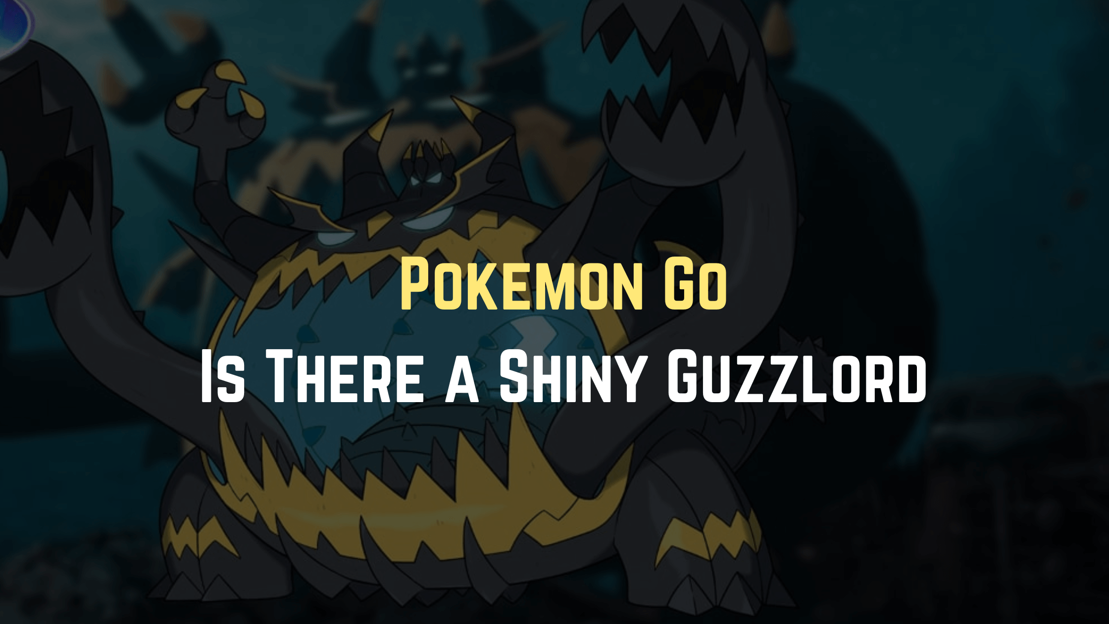 Shiny Guzzlord in Pokemon Go