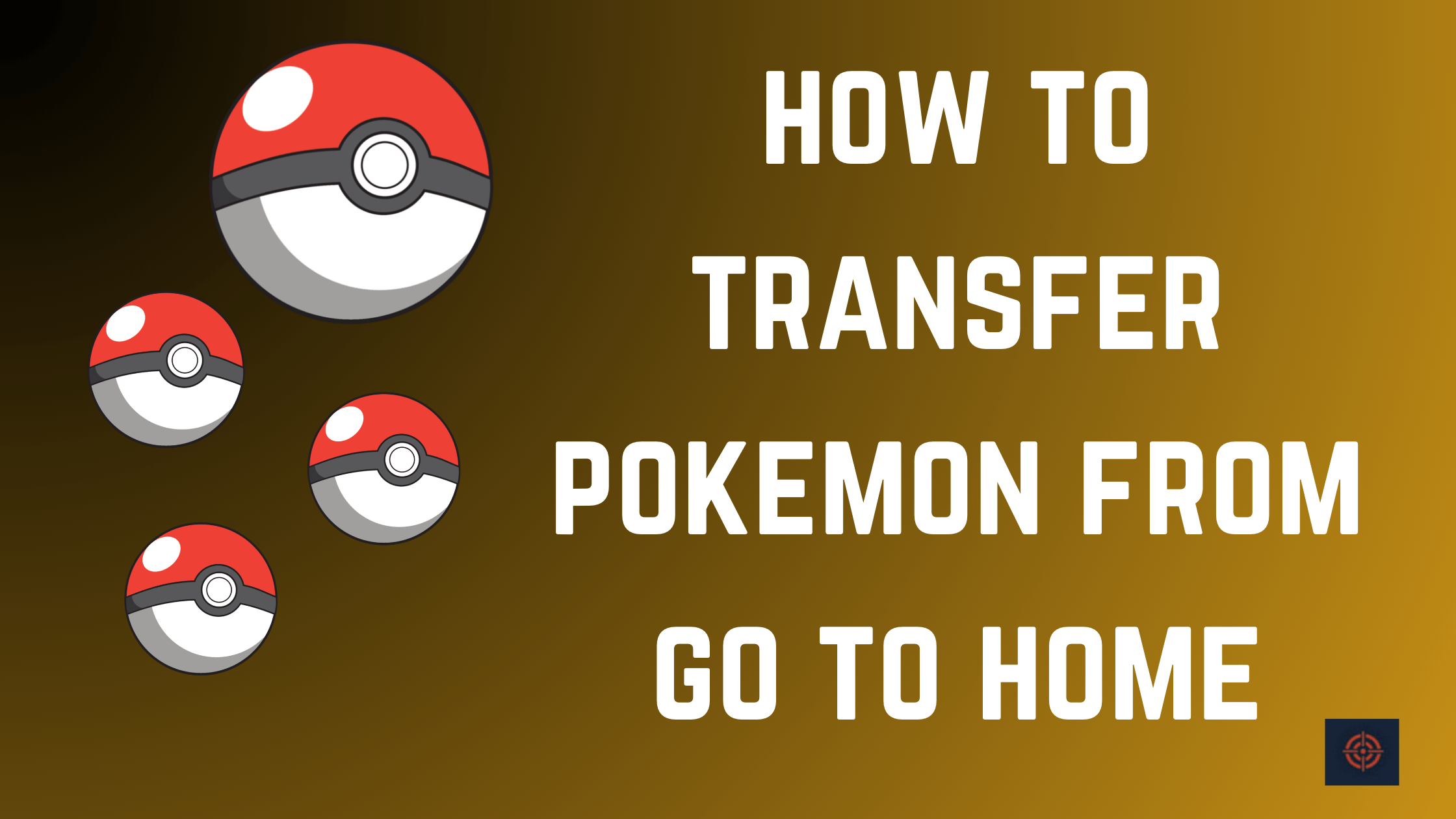 how to transfer pokemon from go to home