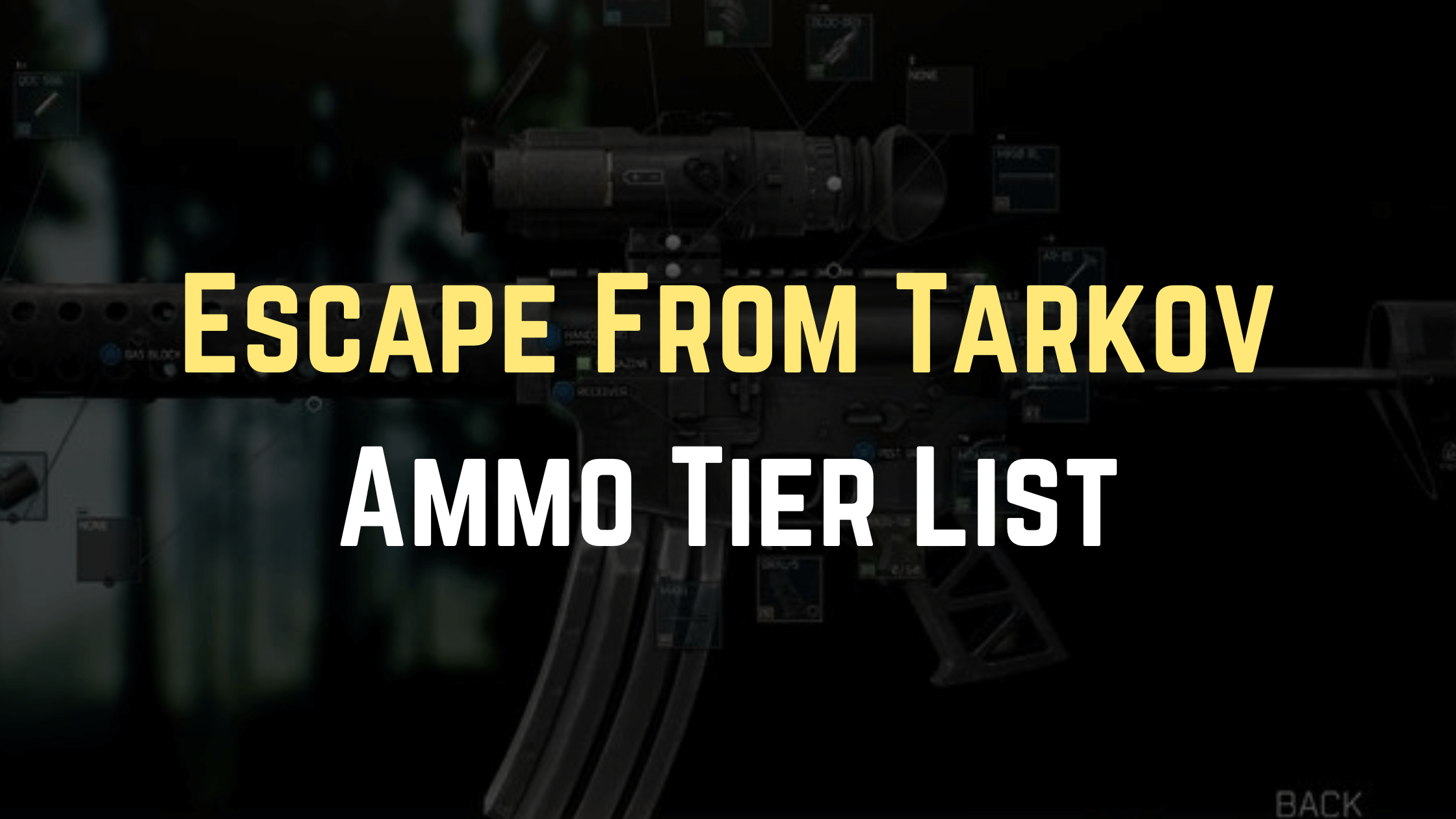 Tarkov Ammo Tier List