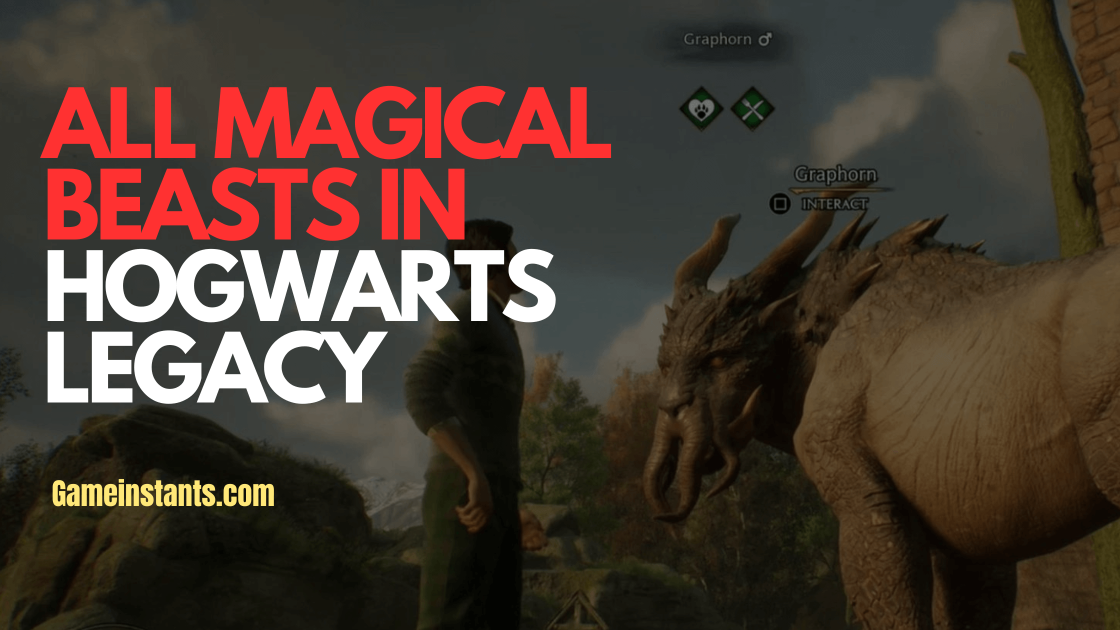 Magical Beasts in Hogwarts Legacy