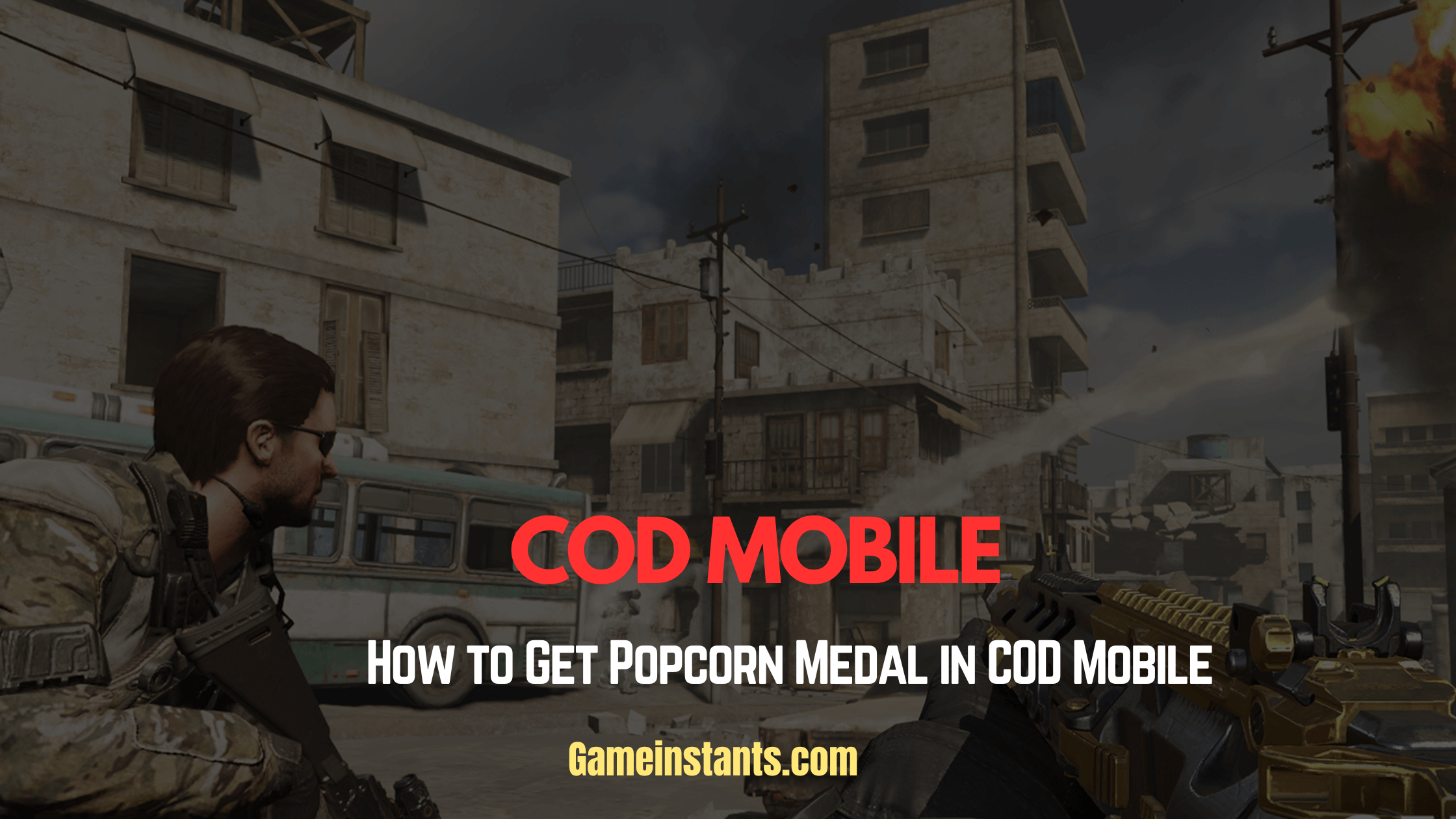 COD Mobile Popcorn Medal