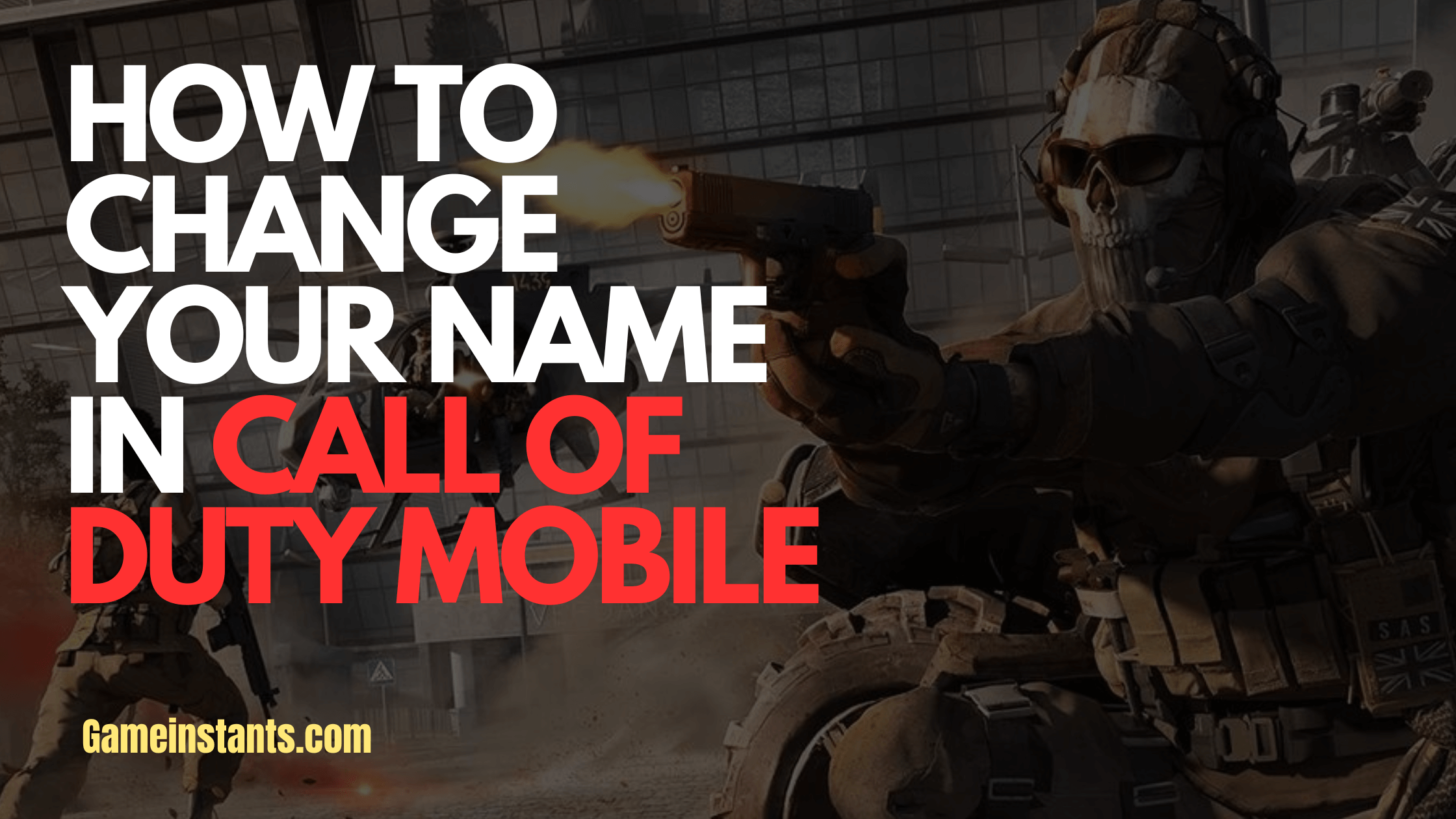 Change Name Call of Duty Mobile