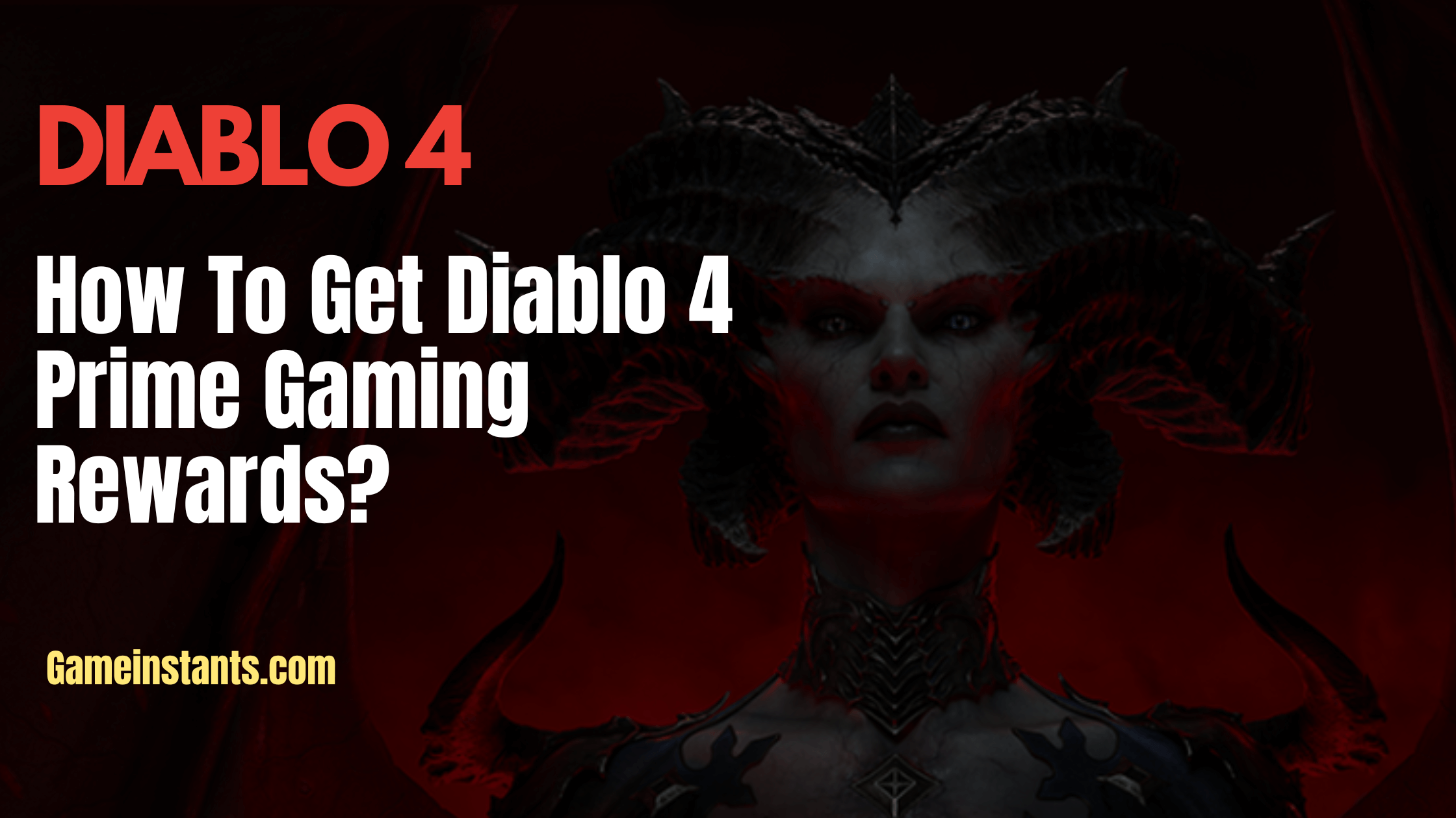 Diablo 4 Prime Gaming Rewards