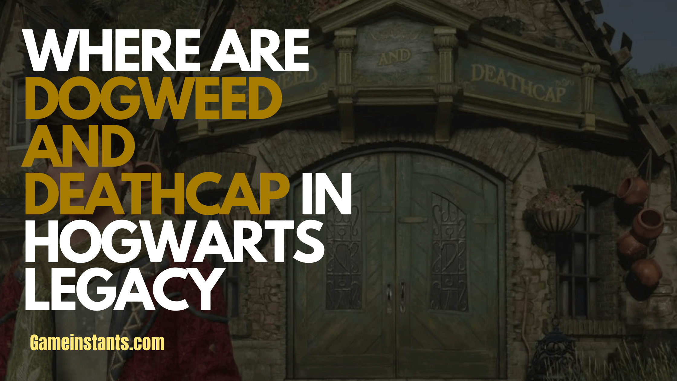 dogweed and deathcap location hogwarts legacy