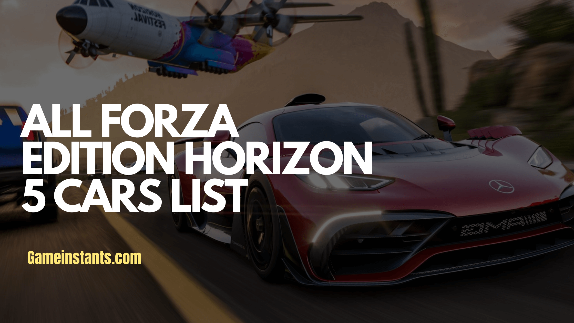 Forza Edition Horizon 5 Cars