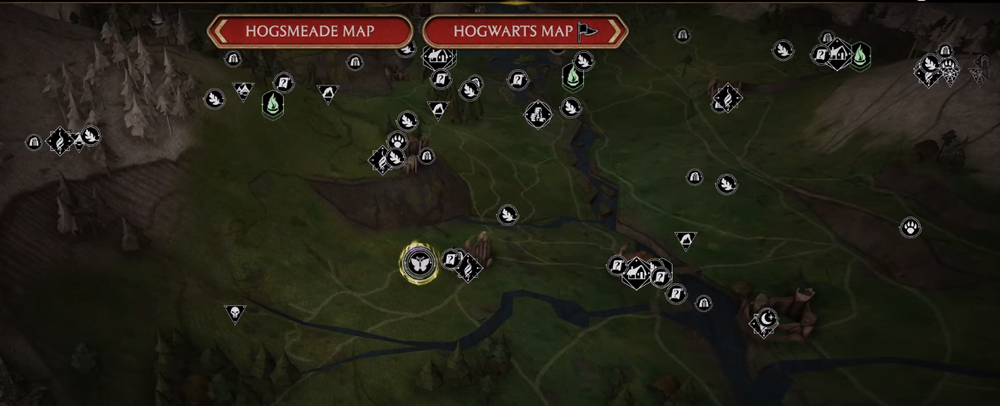 Hogwarts Valley Second Butterfly Location