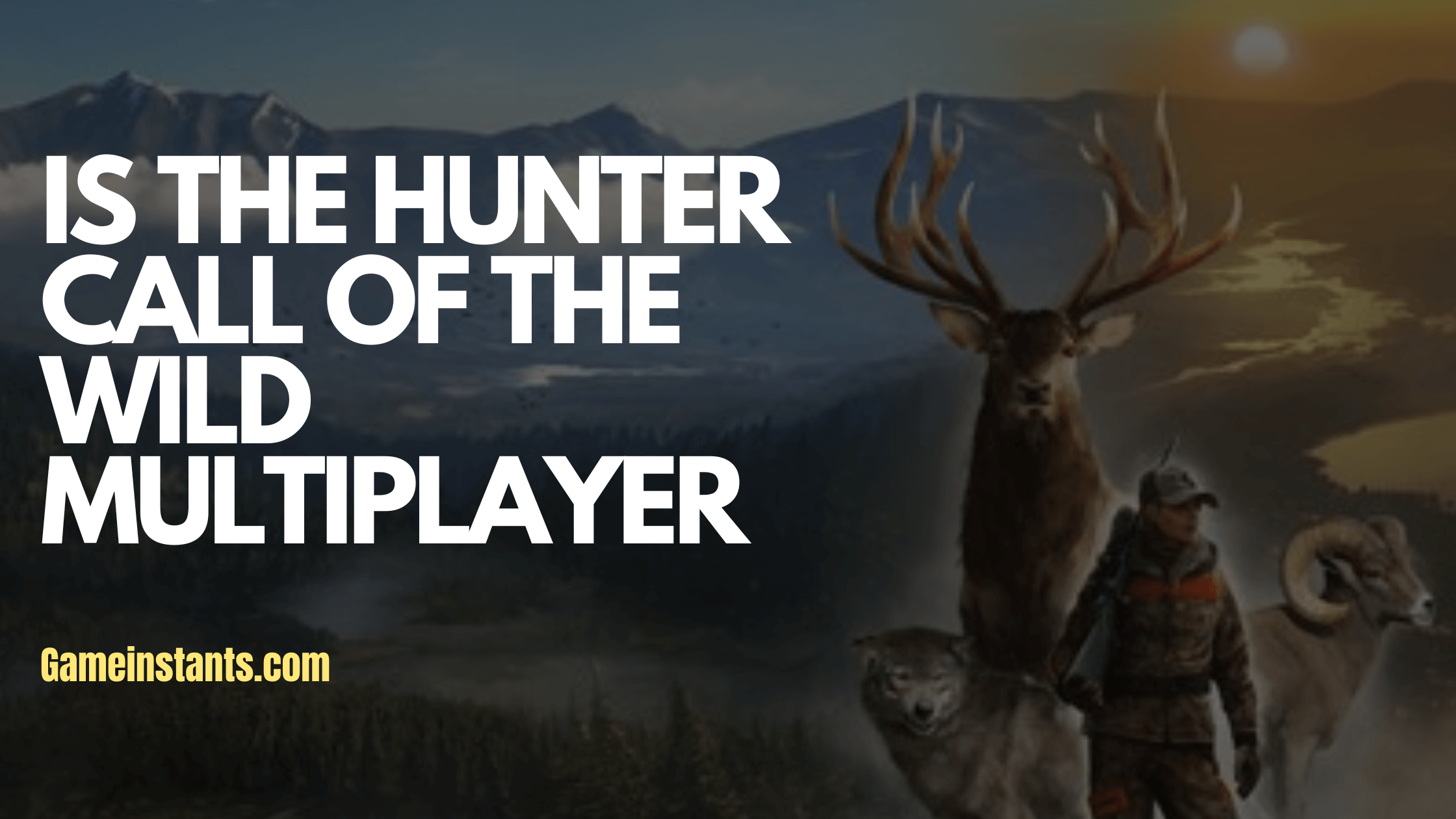 is the hunter call of the wild multiplayer