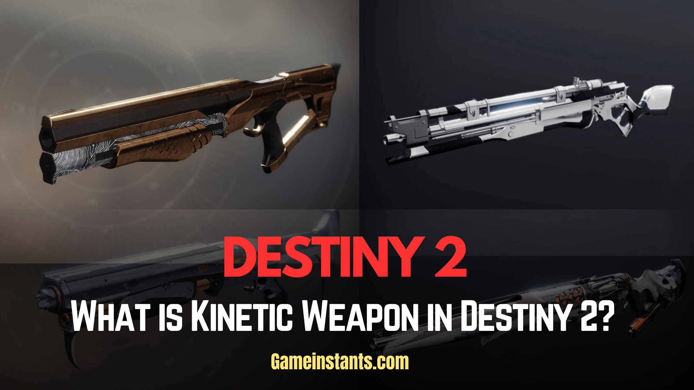 how to farm kinetic weapons in destiny 2