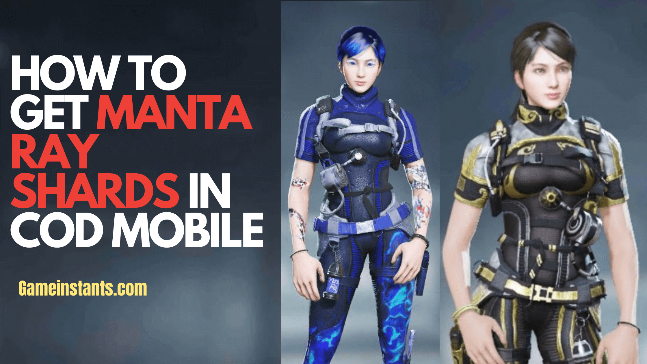 how to get manta ray shards in cod mobile