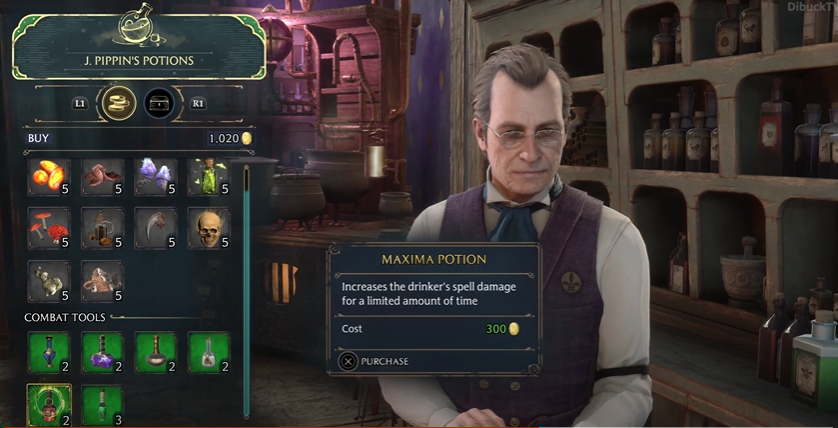 maxima potion hogwarts legacy