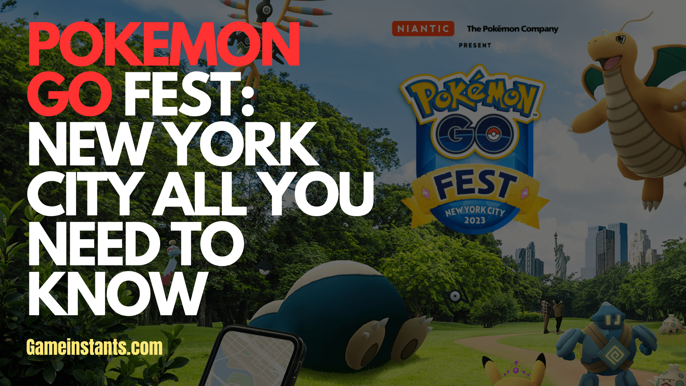 Pokemon Go Fest New York City