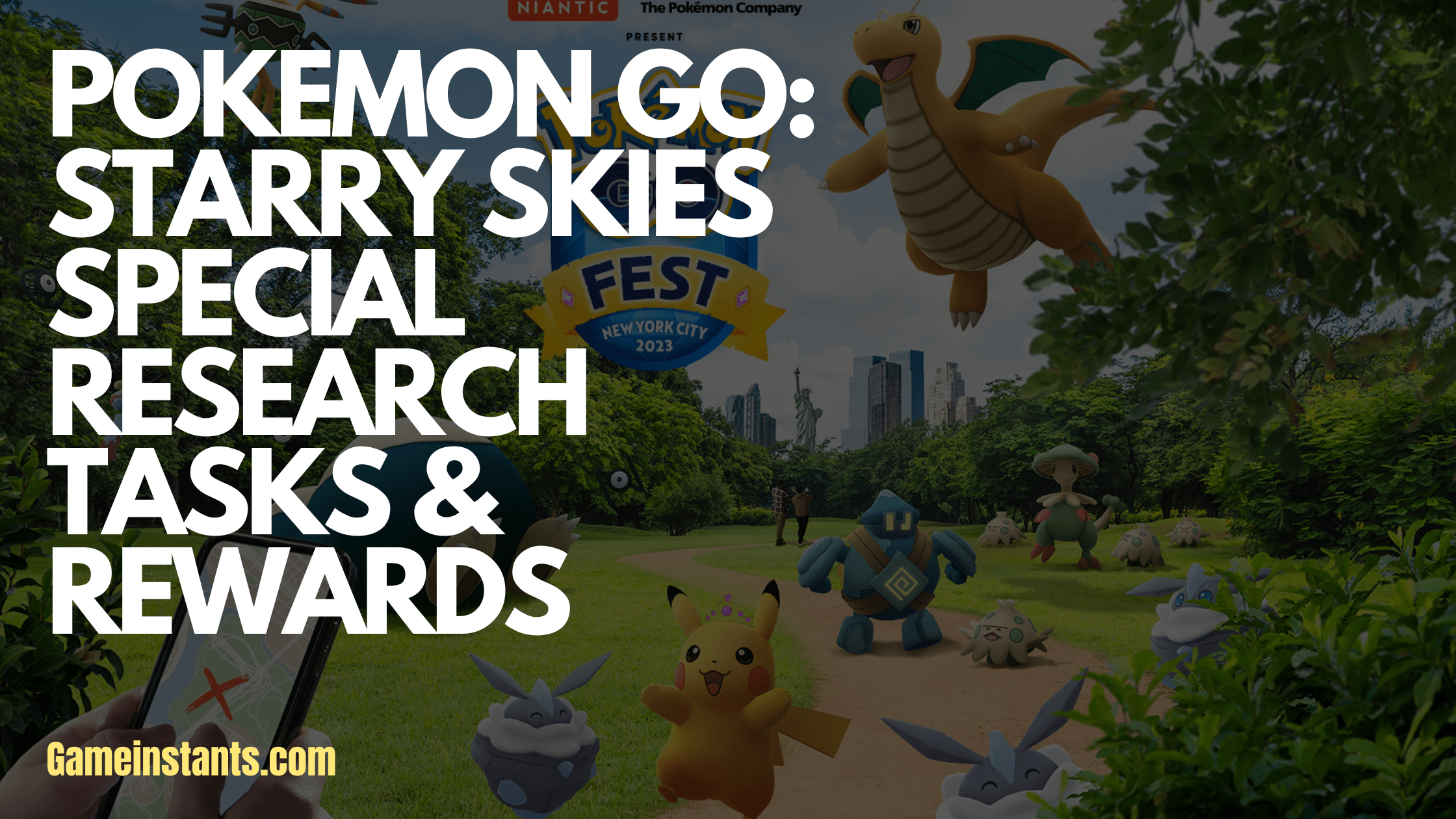 Pokemon Go Starry Skies Special Research