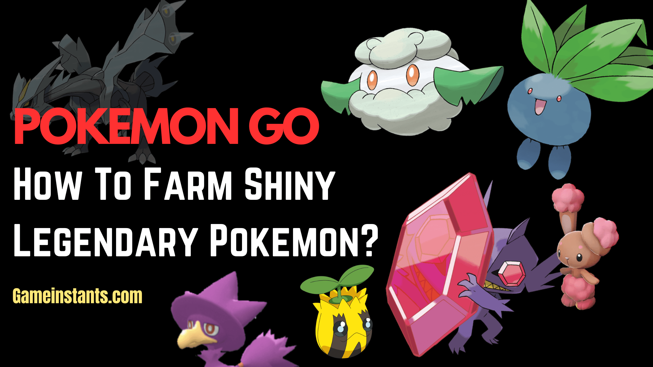 How to farm shiny legendary pokemon?