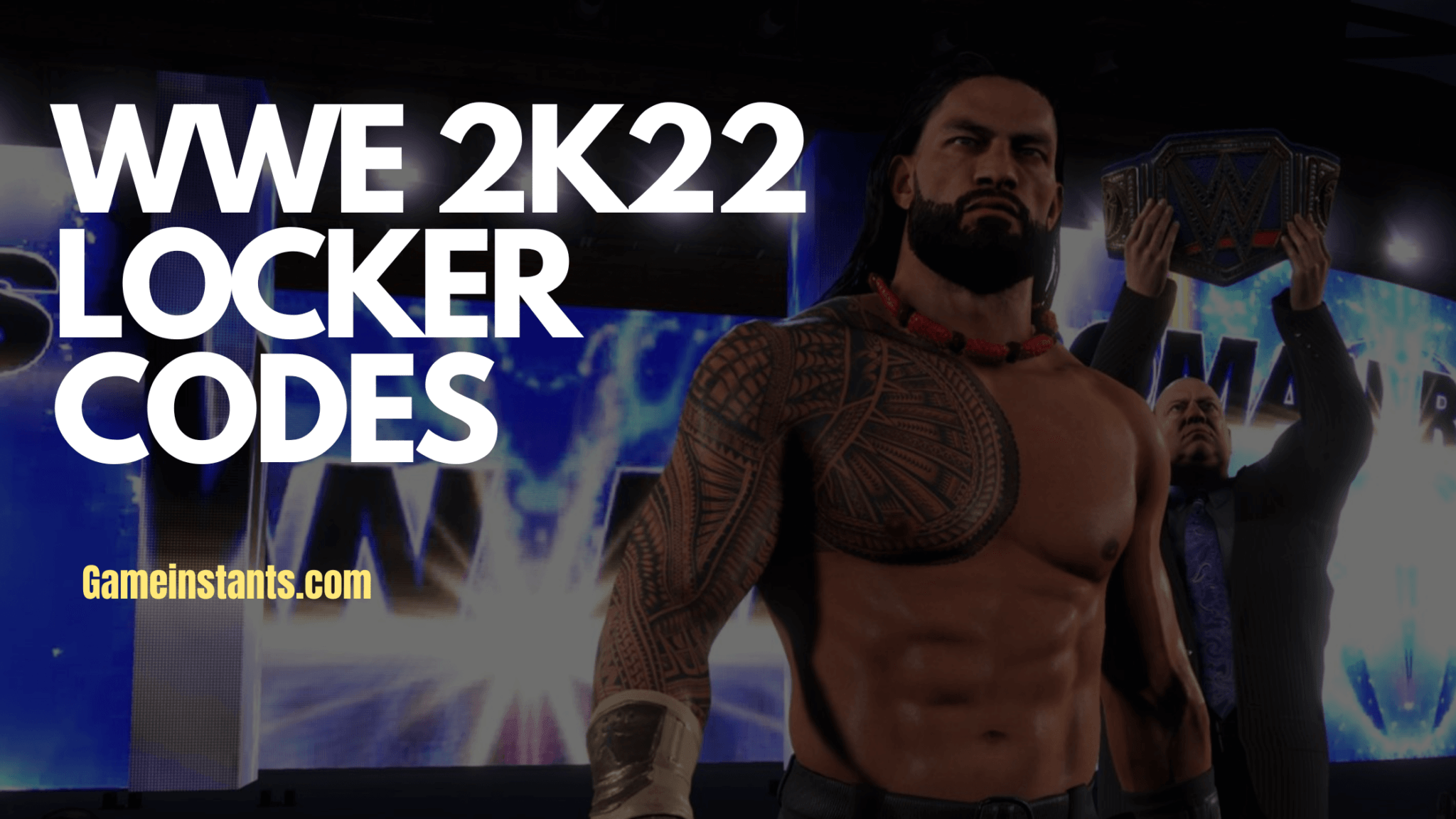 WWE 2K22 Locker Codes - Gameinstants