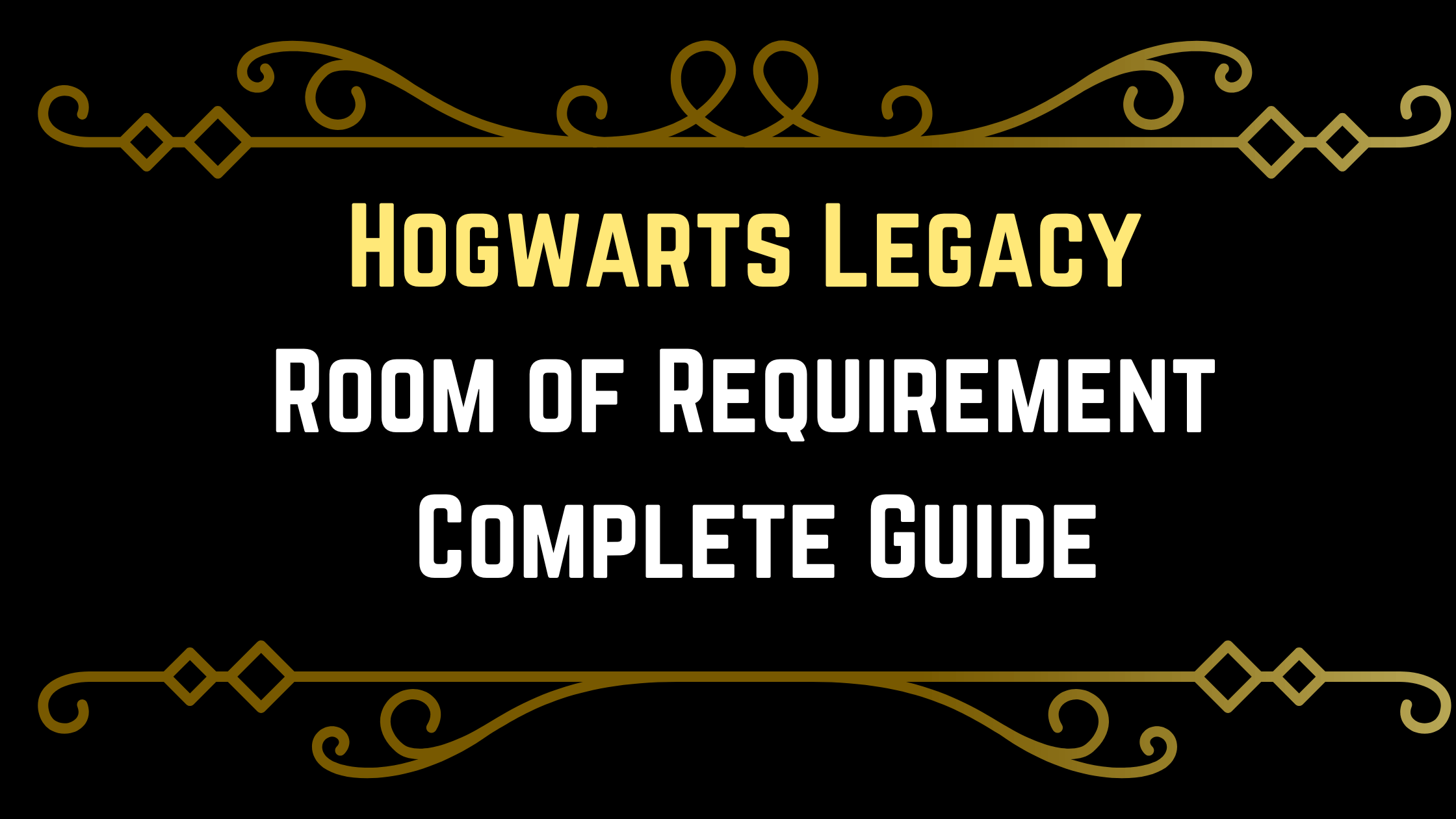 hogwarts legacy room of requirement