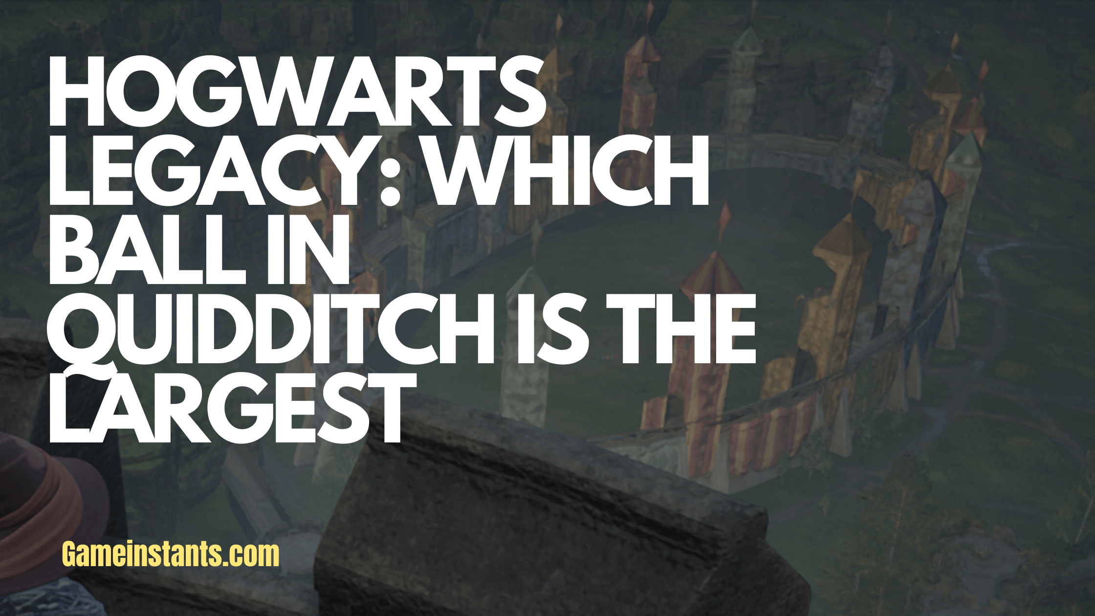 quidditch largest ball hogwarts legacy