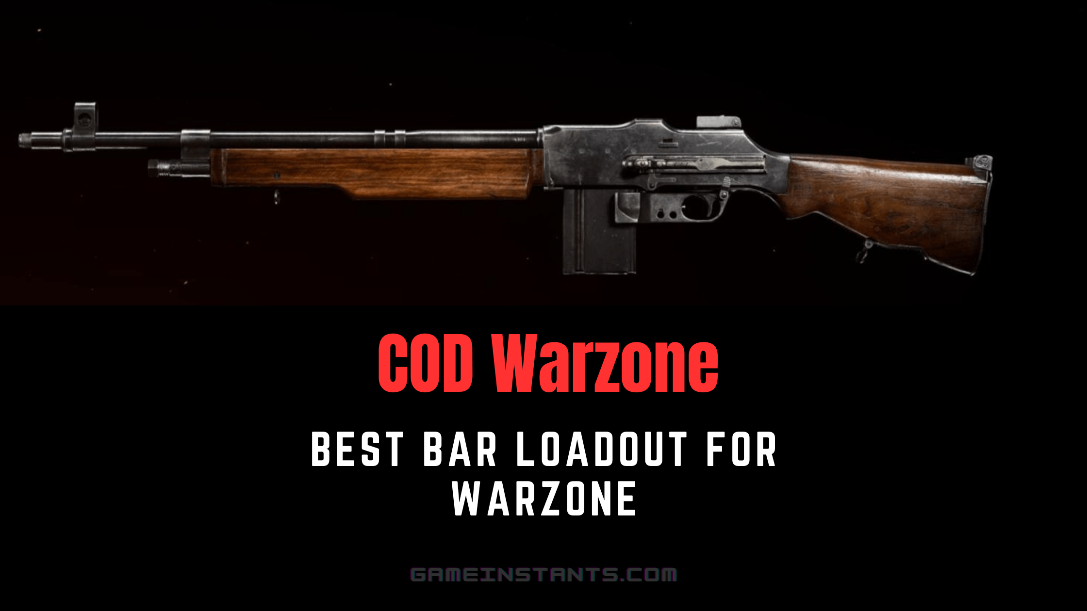 Best Bar Loadout Warzone