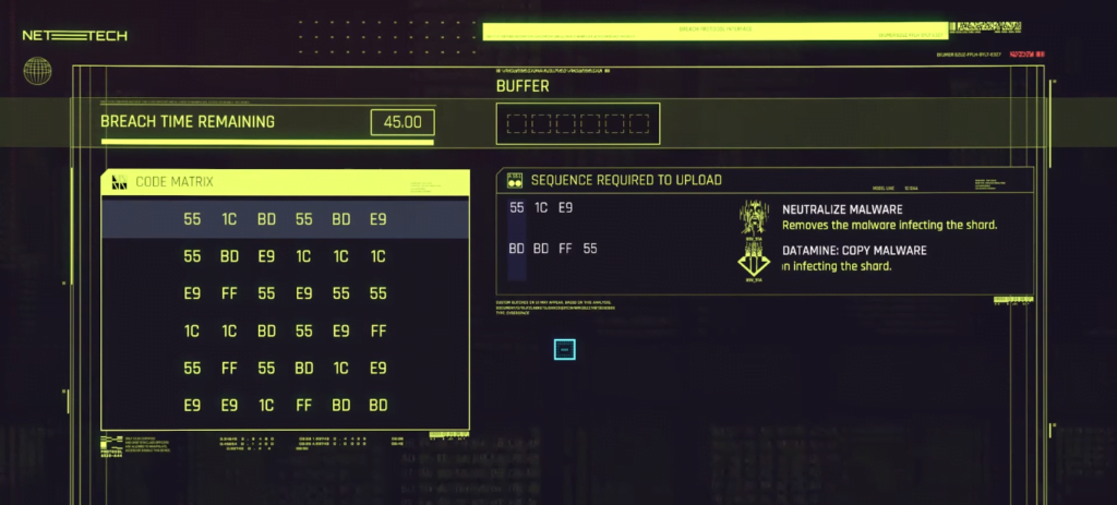 Chip Virus in Cyberpunk 2077