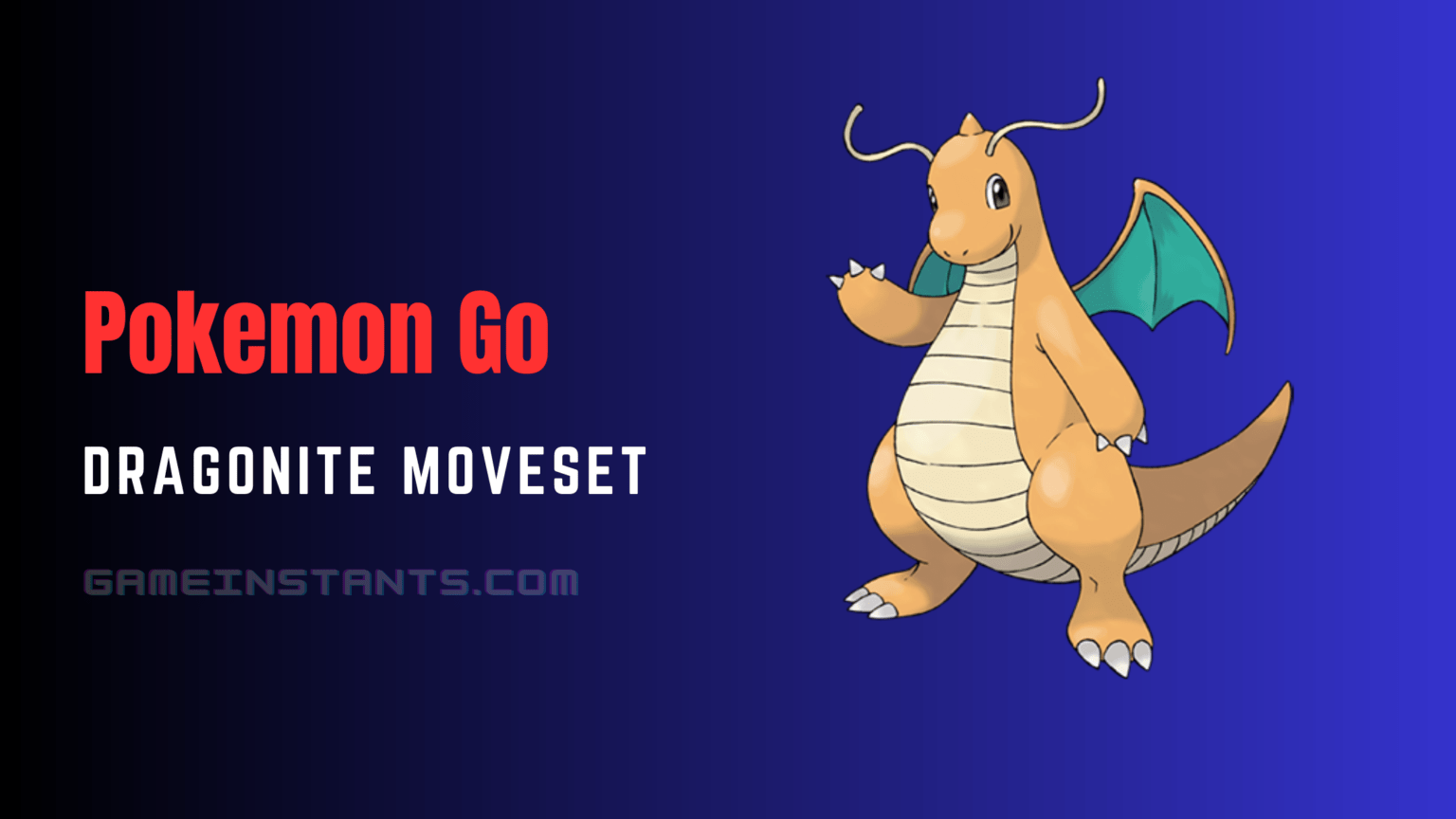 Best Dragonite Moveset Pokemon GO Gameinstants   Dragonite Moveset Pokemon Go 1536x864 