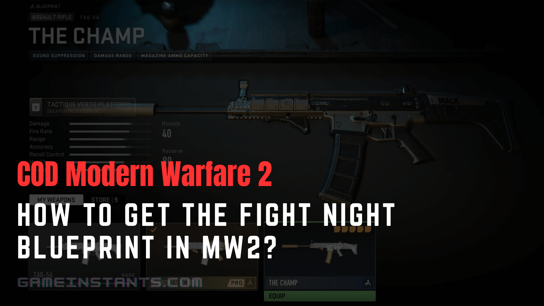 MW2 Fight Night Blueprint
