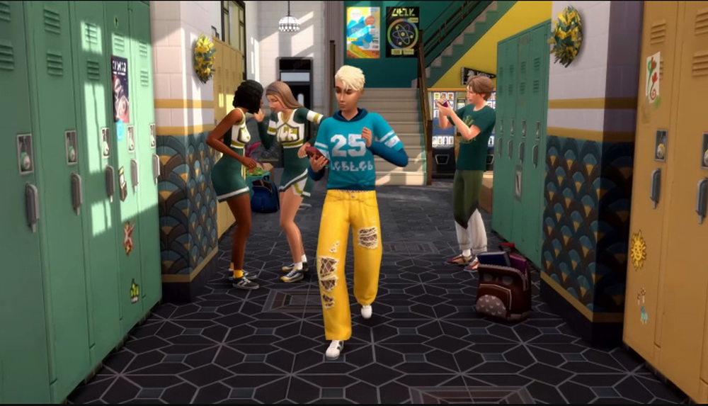 High School Sims 4
