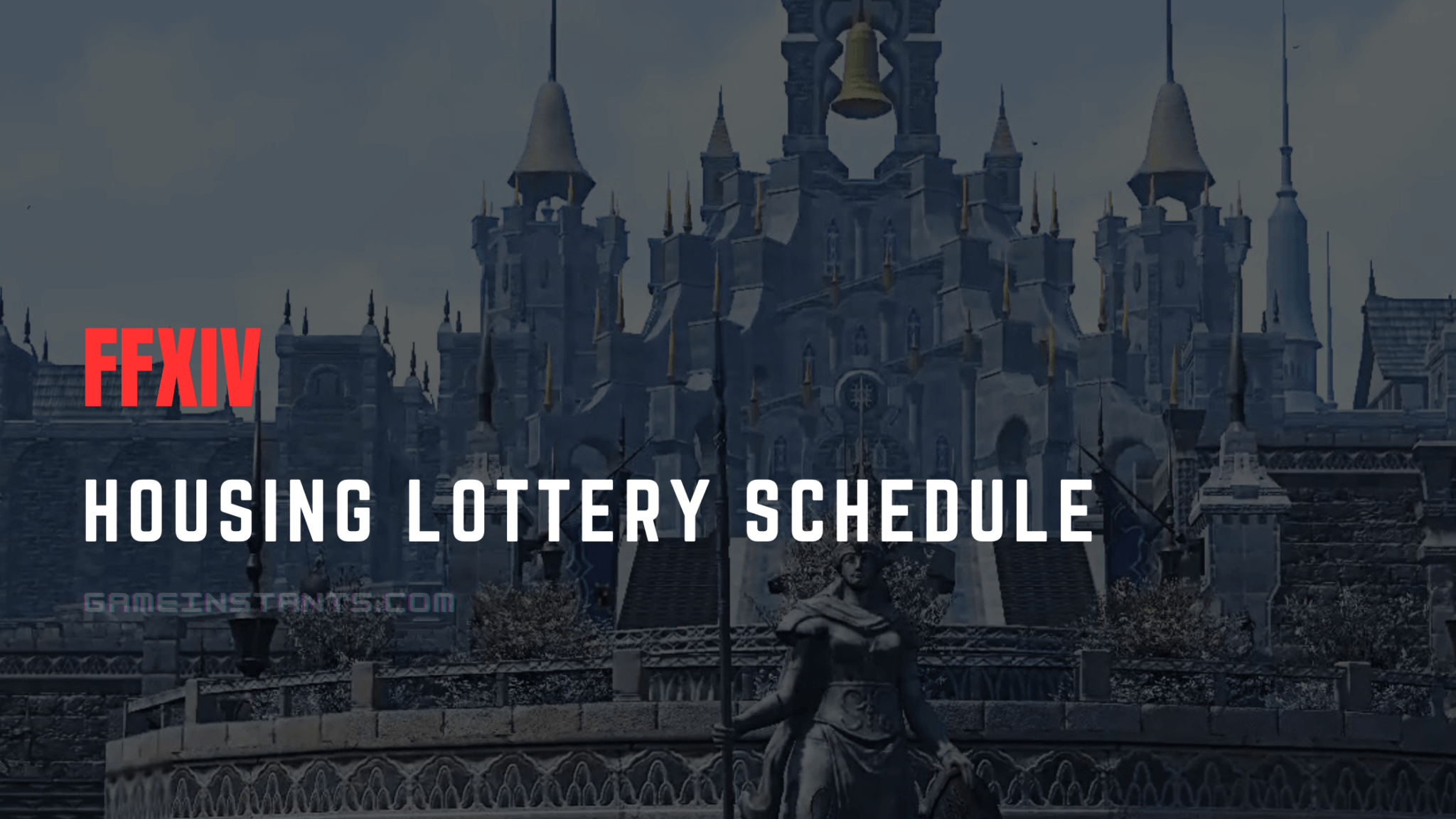 FFXIV Housing Lottery Schedule For July 2023 Gameinstants