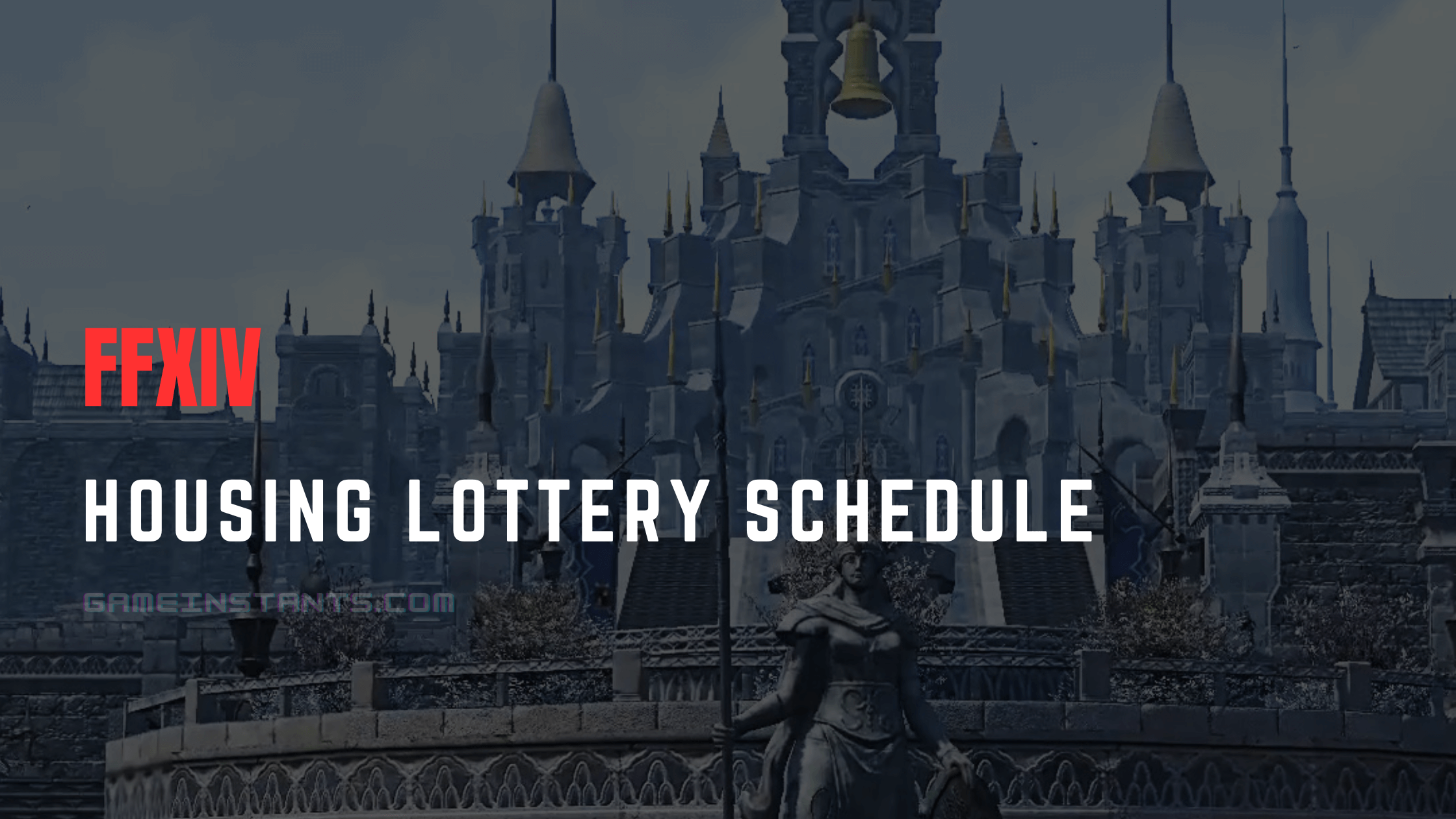 ffxiv housing lottery schedule