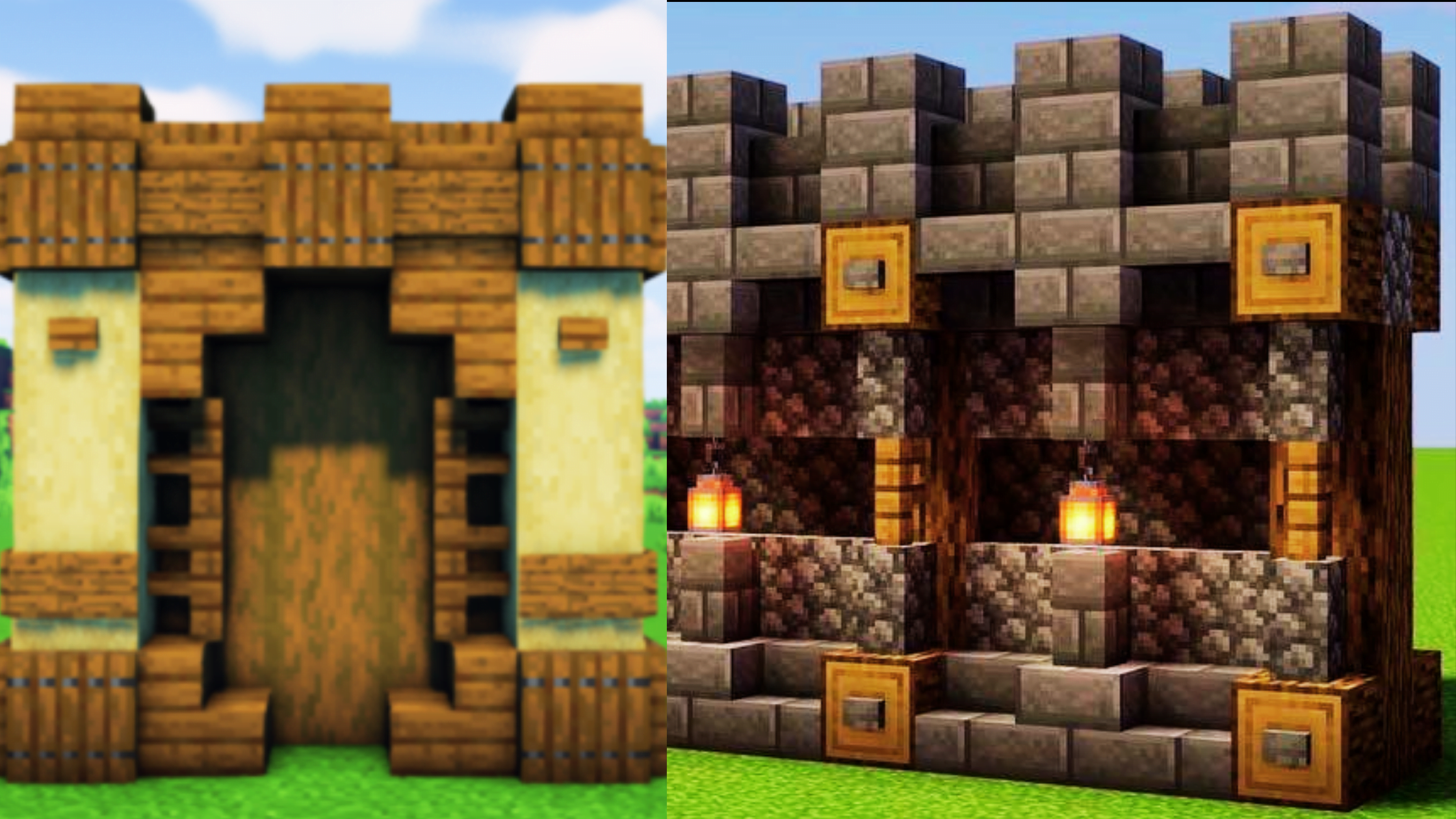 Minecraft Wall Designs