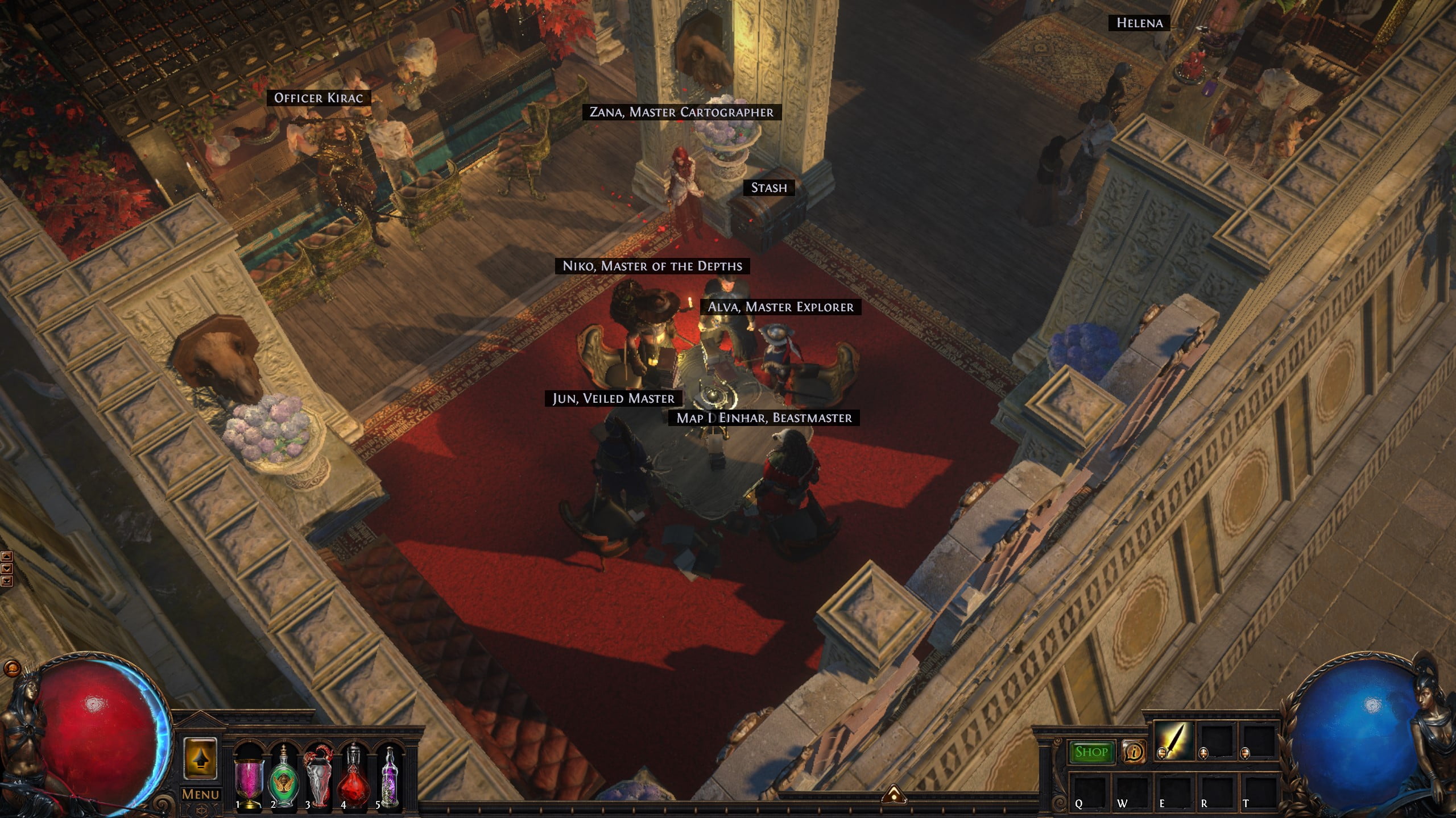 Path Of Exile reset area