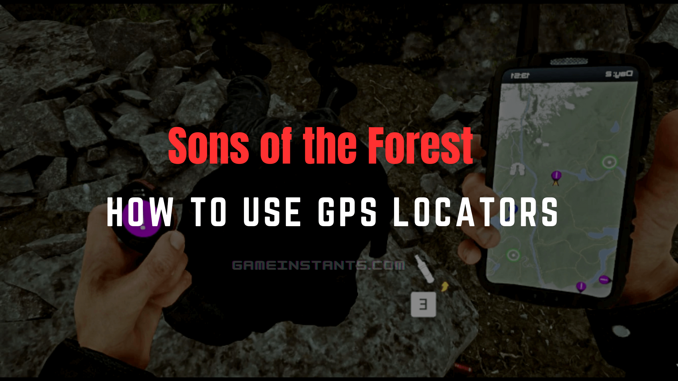 Sons of the Forest GPS Locators Location