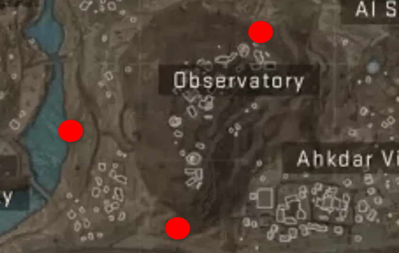 Warzone 2 Hidden Cache Location Observatory