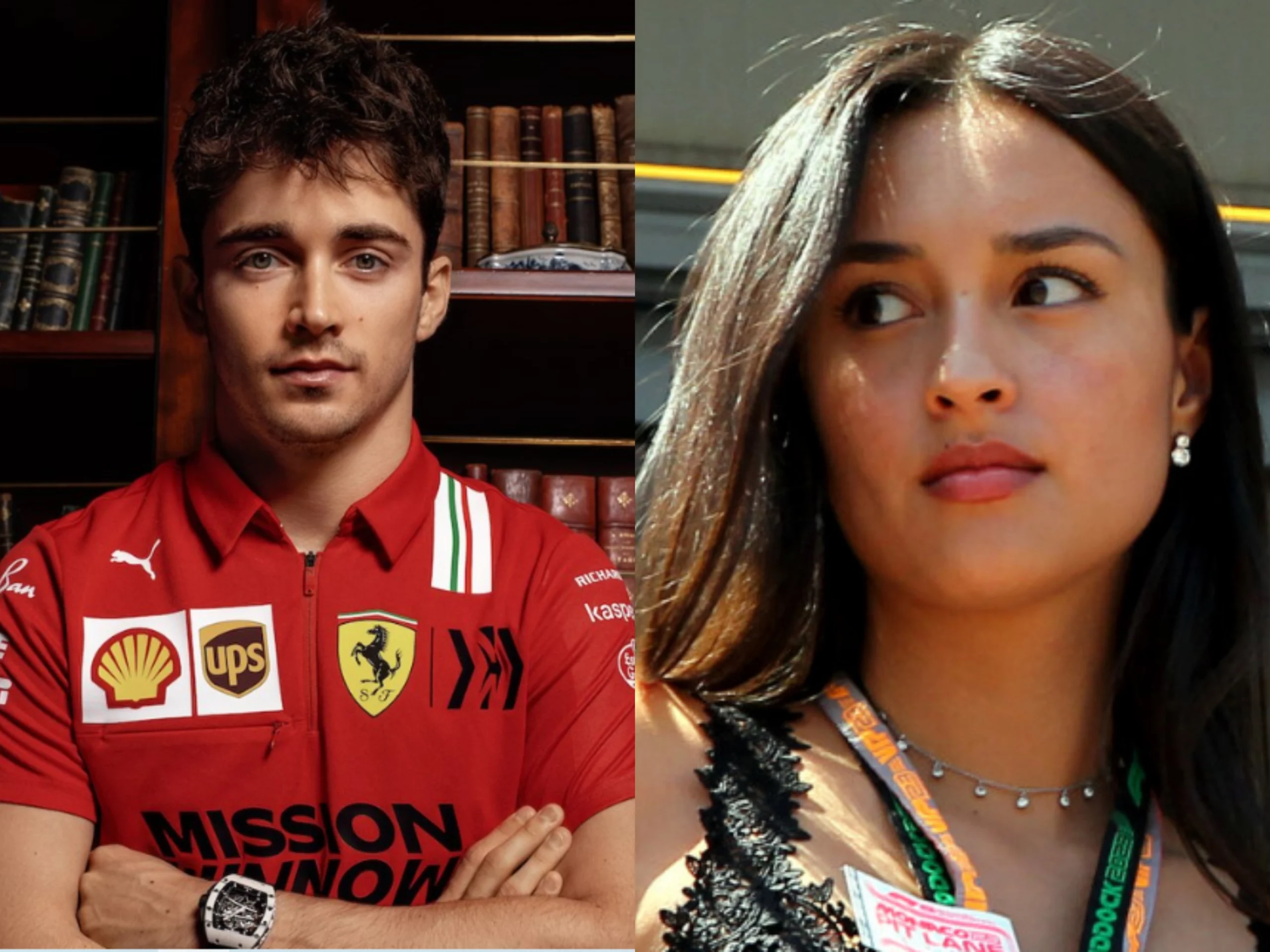 charles leclerc new girlfriend scaled