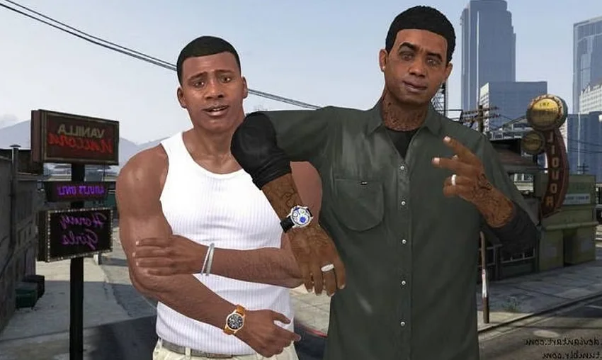 Franklin and Lamar GTA