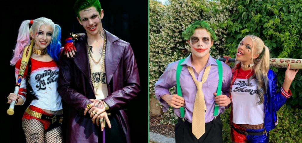 Harley Quinn and Joker halloween costume