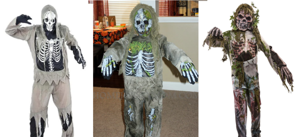 Zombies halloween costume